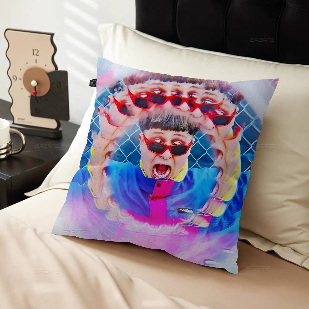 Singer Oliver Tree Nickell Cushion Cover Car Throw Pillow Case For Sofa Car Christmas Gift xcm xcm