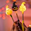 Halloween Flashing Wand Handheld Shake Light Wands Party Shake Pumpkin Ghost Stick Halloween Glowing Props Party Favor Gift