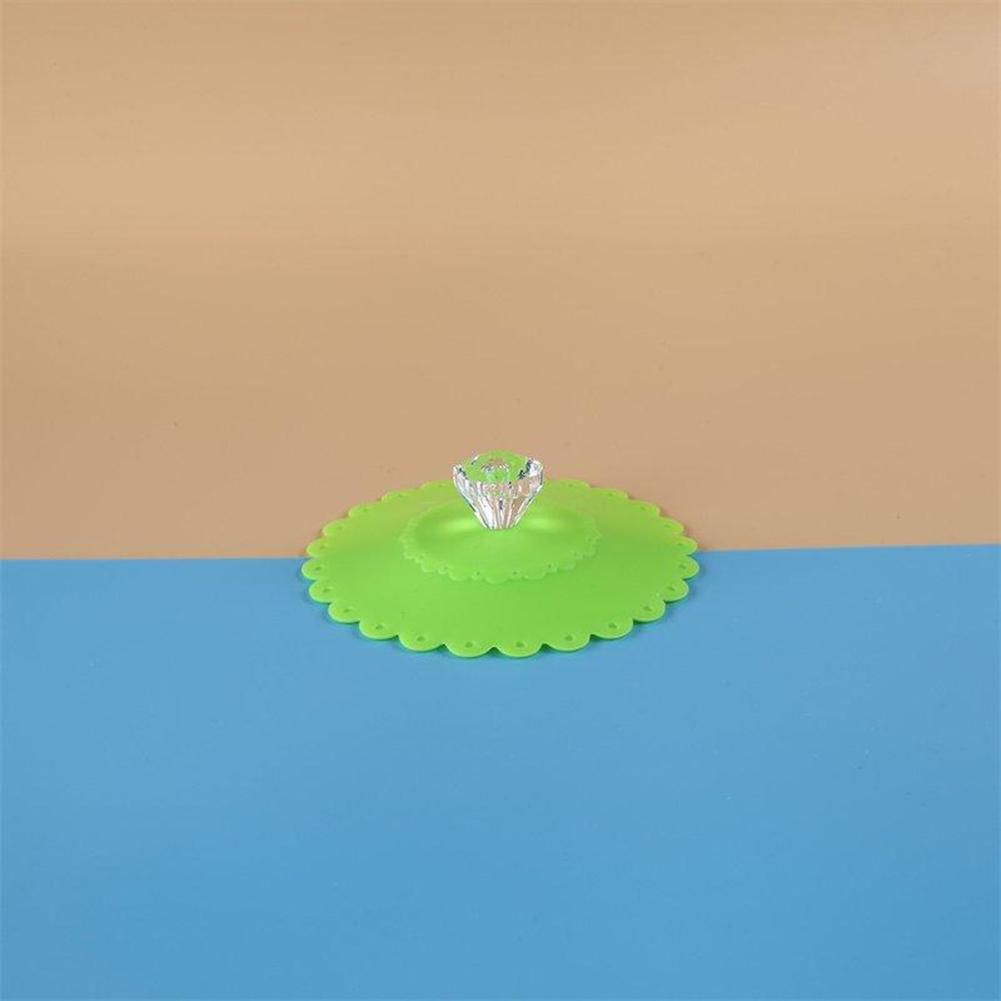 Cup Lids Lids Colorful Diamond Handle Kitchen Supplies