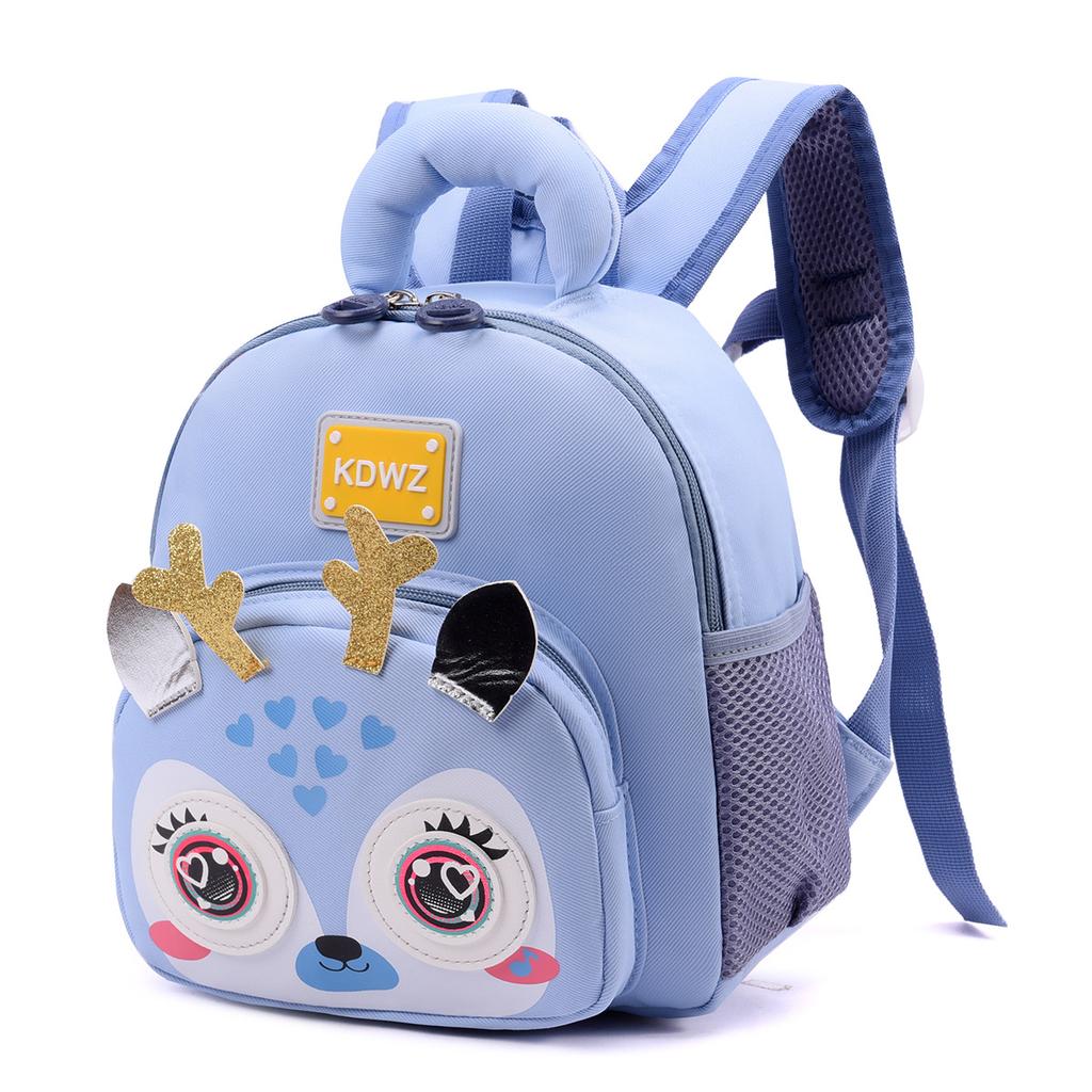 Schoolbag: Kindergarten Backpack, Cartoon Animal, Small Class, Small Class, Backpack for Children Aged 1-1, Lightweight School Kids' Backpack