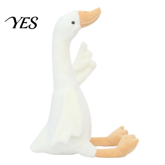 Baby Sleep Companion Long Neck Goose Plush Doll, Soft Stuffed Animal, Cute Fluffy Swan Toy Pillow for Bedroom Decor, Gift Toddlers And Adults Animal
