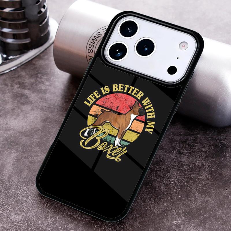 

Чехол для телефона с изображением анатомии собаки боксер для iPhone 17 16 15 14 13 12 11 Pro Max Plus 17Air Мягкий силиконовый чехол iPhone 13 Pro
