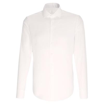 Seidensticker Herren Oxford Slim Langarmhemd