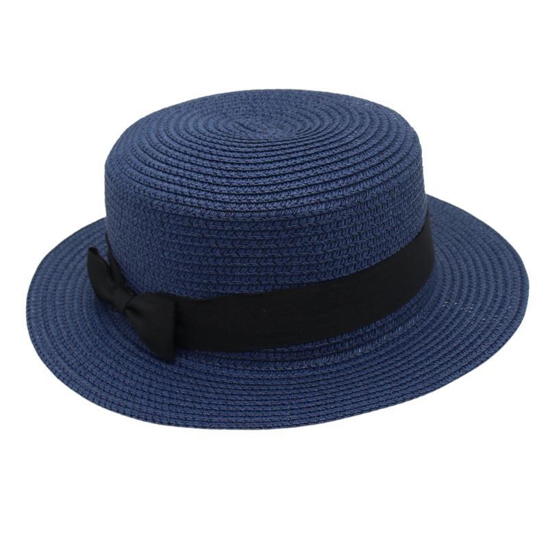Sweet Straw Hat Cloth With Sun Hat Fairy Wind Bucket Hat Flat Top Cool Hat Panama Hat Cute