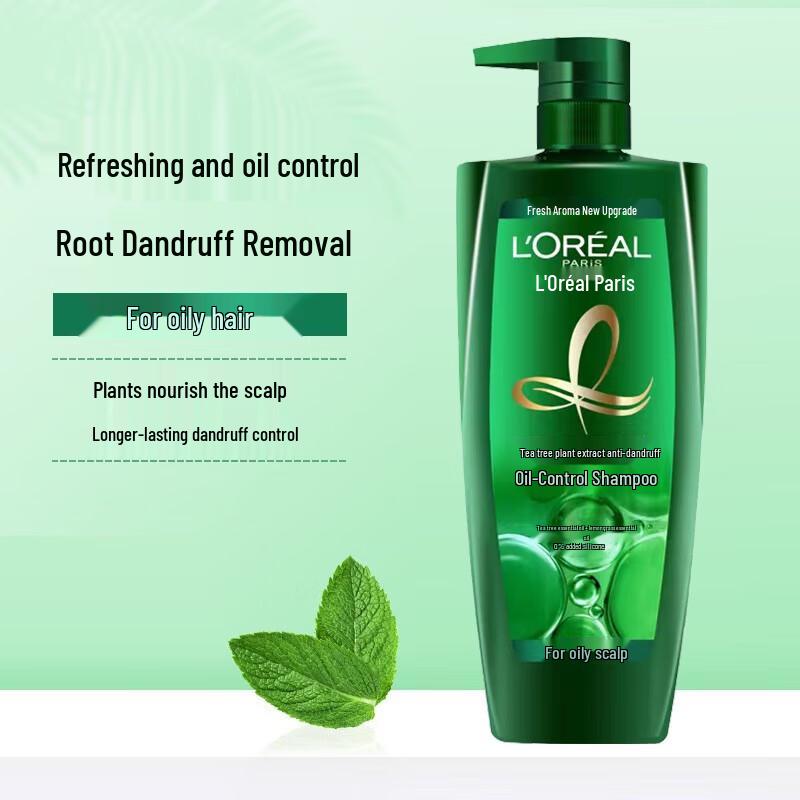 

L Oréal Tea Tree Anti-Dandruff Oil Control Shampoo