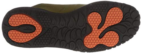 Hi-Tec Amacro OX II Khaki All-Weather Sneakers, Low-Top, Outdoor, Non-Slip Sole, Size 26cm, E