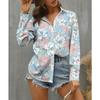 Elegant Women's Holiday Casual Women's Shirt Long Sleeved Women's Shirt Temperament Fashionable Top