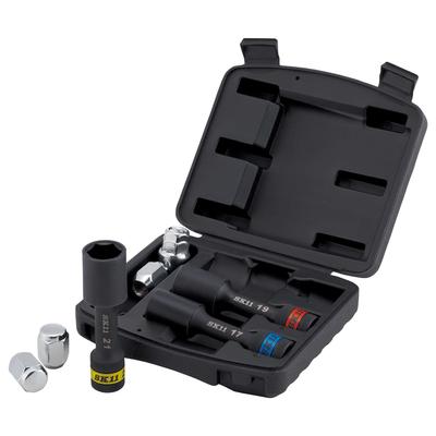 SK11 Wheel Nut Socket Set for Impact Wrench Drive Angle SWS403P 17/19/21mm 12.7mm (1/2 Inch)
