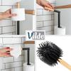 Silikon Toilettenbürste Badezimmer Toilettenpapierhalter 2 in 1