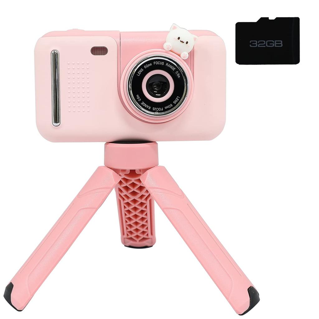 Kids Camera Digital Camera Latest YouTuber Selfie Video Movie 40 Megapixels 32GB Memory Card Included Japanese Instruction Manual Video Toy Camera