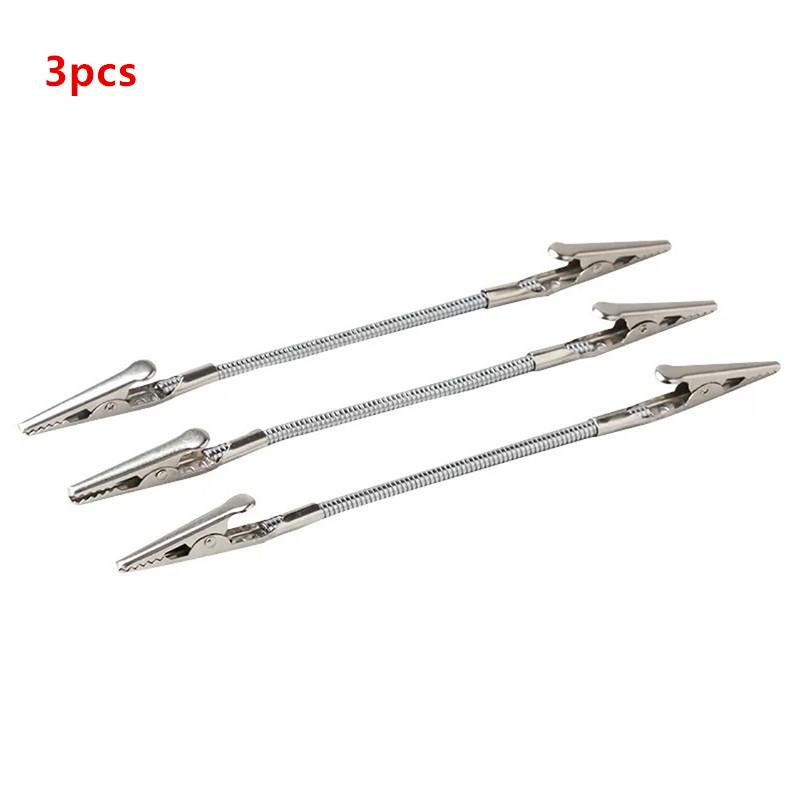 

Металлический двусторонний зажим для москитных спиралей, портативный, держатель для сломанных благовоний, подставка, подставка для москитных спиралей, папка для фотографий, держатель для карточек с этикетками 3PCS