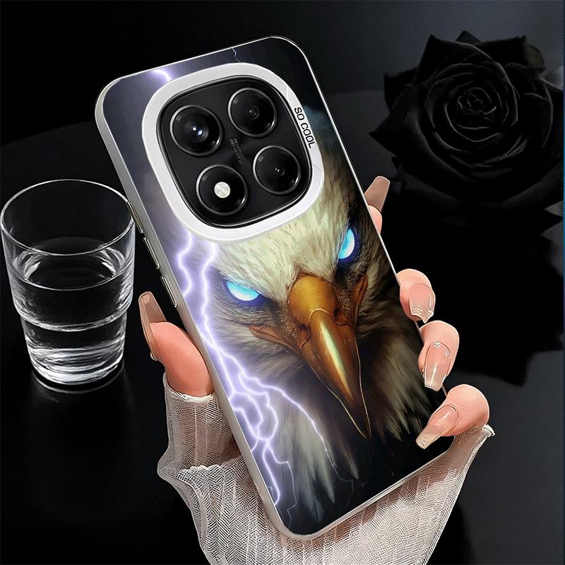 Bald Eagle Cool Soft Phone Case for Samsung Galaxy S24 S25 FE S26 Edge S23 Ultra S22 Plus S21 + Shockproof Cover Back Shell