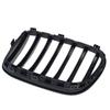 2PCS Front Kidney Grille Grill 1 Slat Gloss Black Front Hood Grills For BMW X3 F25 2010 2011 2012 2013  Replacement Car Styling