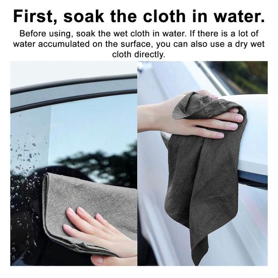 Yousheng 1/3/5Pcs Thickened Microfiber Cleaning Cloth Washable Odorless Stain-resistant Cleaning Rags Cleaning Application