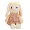 Adorable Snow Bunny Plush Toy Soft Cuddly Rabbit Doll Perfect Girls Gift Huggable Pillow