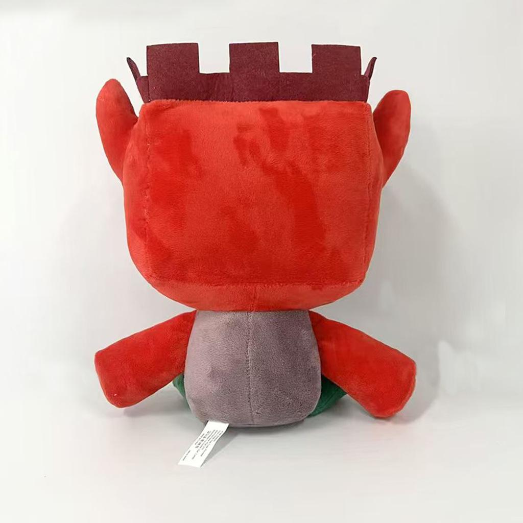 25cm Roblox Forsaken-JX1DX1 Plüsch Roter Teufel Stofftier Spiel Zubehör Weiche Plüschpuppe Geburtstagsgeschenk Für Spielefans Heimdekoration
