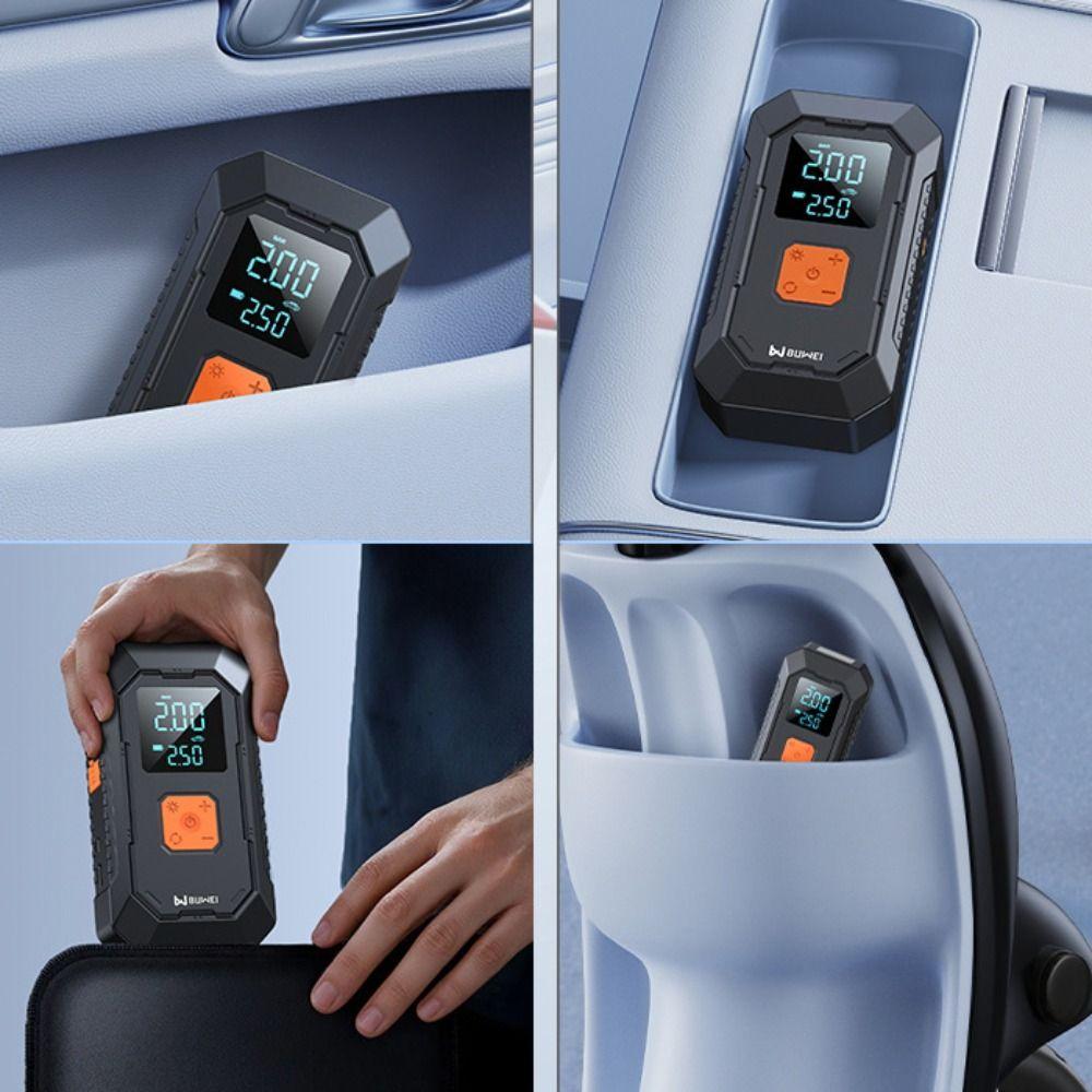 with Air Pump Auto Tire Inflator 4 in 1 Electric Air Pump Professional Car Jump Starter