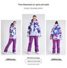Korean Style Women's Ski Suit: Windproof, Waterproof, Breathable, Thickened Warmth, Double/Single Board, Ski Jacket