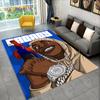 Tappeto Area Hip Hop Art Rapper Leggenda Star, Tappeto per Casa Soggiorno Camera da Letto Bambini Divano Zerbino Decorazione, Tappetino Antiscivolo