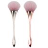 Extra Large Soft Bristle Powder Brush for Nail Dust & Blush with Small Waist Design