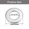 Stainless Steel M10 Round Flat Washers 1.5mm Thick for Door Hinges and Home Repairs Construction Mechanical Applications
