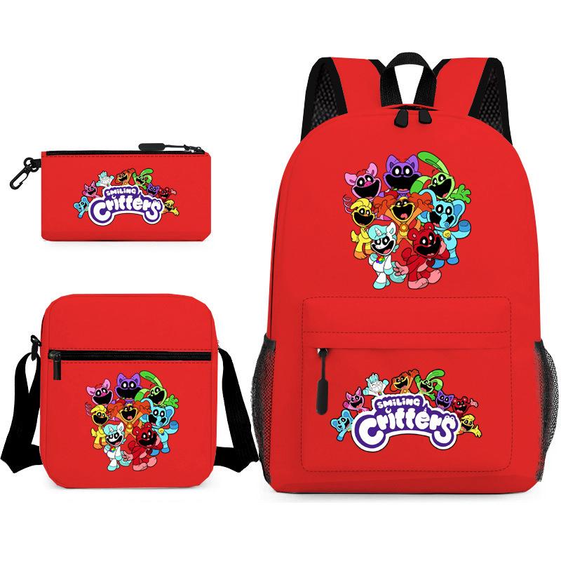 School season starry sky primary school student schoolbag smiling animal leisure backpack