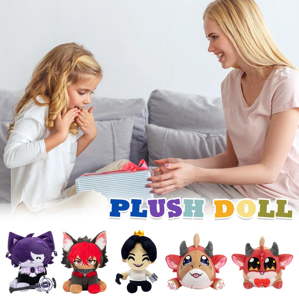 Plush Doll, Toy Gift, Cartoon , Children's Rag Doll, Children's Gift Pillow