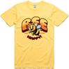 Funny T Shirt Bee Happy Bee Kind Nature Design Cute Novelty Printed Tee