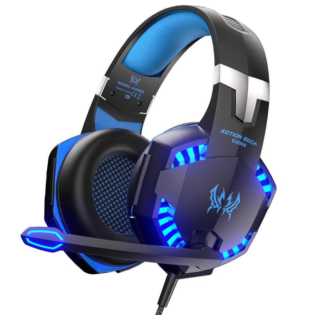 KOTION EACH G2000 Over-Ear Gaming Headset with 7.1 Surround Sound