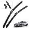 24"+24" Wipers For Mercedes Benz CLS Class W218 C218 2015-2017 2016 Windshield Wipers