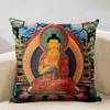 Home Decor Cushion Cover 45x45cm Pillowcase Decoration Buddhist Portrait Art Pattern Home Textile Pillow Cases