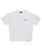 Syupeodeulai Work Label Graphic Short Sleeve T-Shirt White Sduiscq71Wht