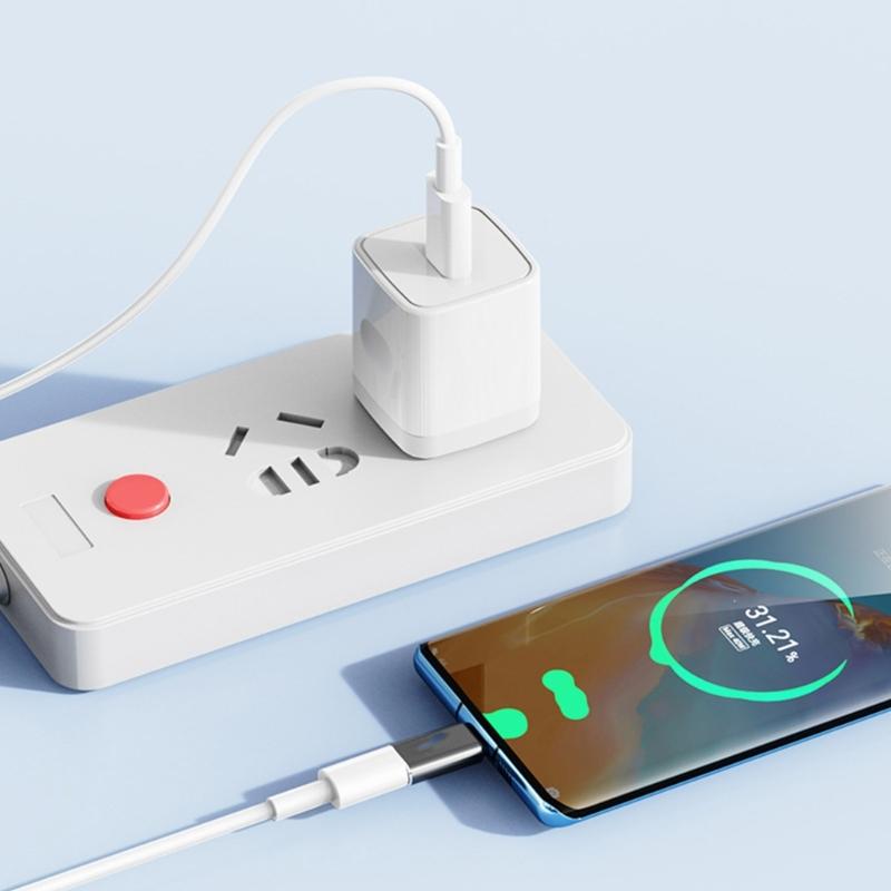 5Pcs USB C Adapter Aluminum For Phone 15/16 Plus Pad and Switches for Charging and Data Transfer