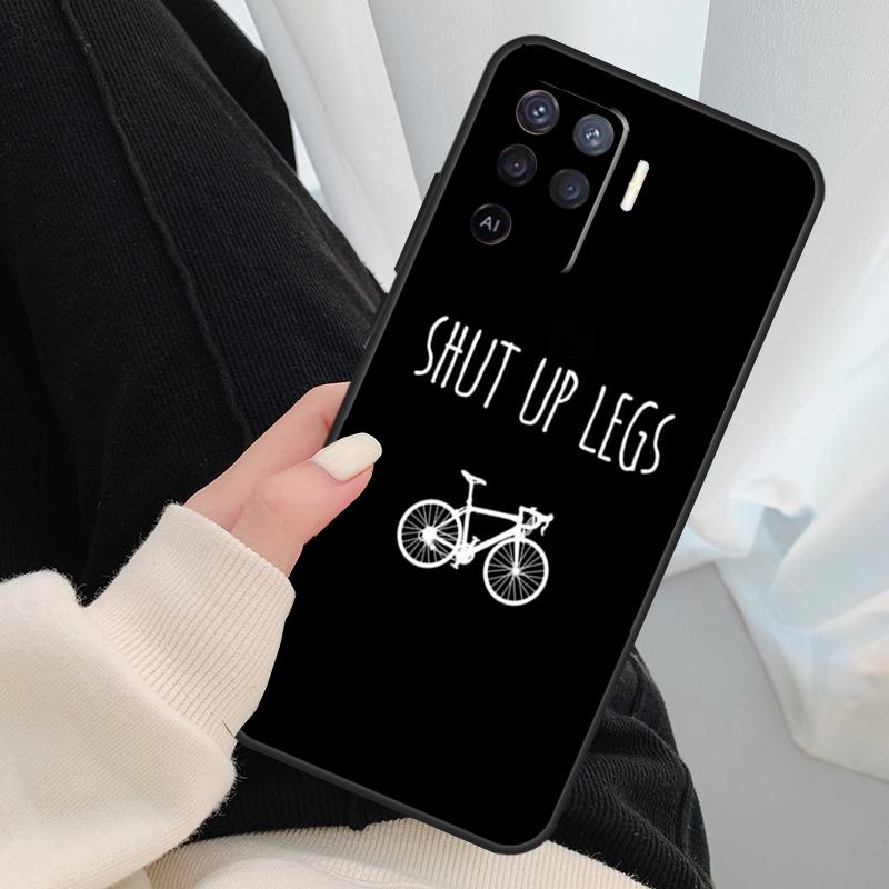 Mountain Bikes Cycling Case For Oppo A40 A60 A80 A5 Pro A15 A16 A17 A57 A77 A94 A74 A54 A76 A96 A18 A38 A58 A78 A98