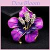 Elegant Rose Flower Brooch Jewelry For Brides And Weddings With Multifunctionality