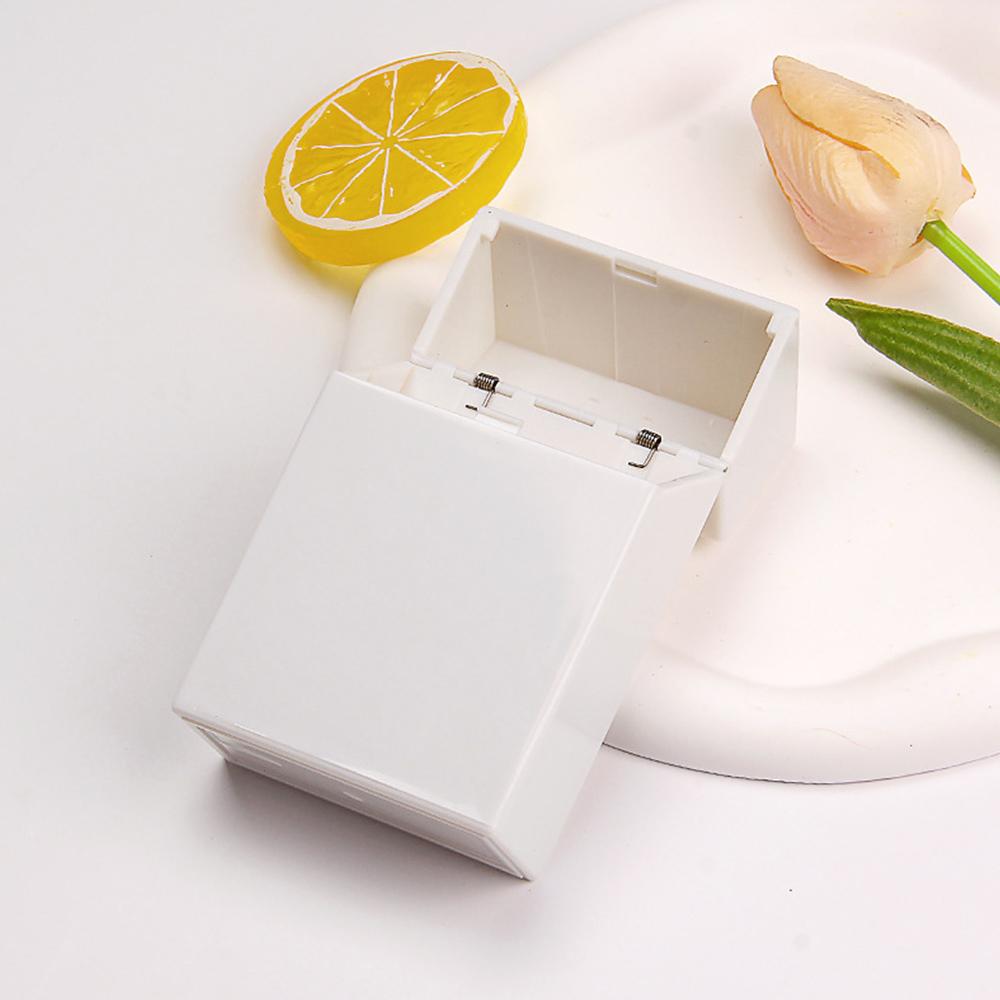 INS White 3 Inch K-pop Photocard Storage Box Photo Small Card Organizer Card Case Desk Organizer Box School Stationer