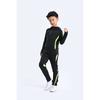 Children'S Football Jersey Set, Long-Sleeved Autumn And Winter Models, Velvet And Thickened Children'S Clothing, Football Training Jersey, Competition