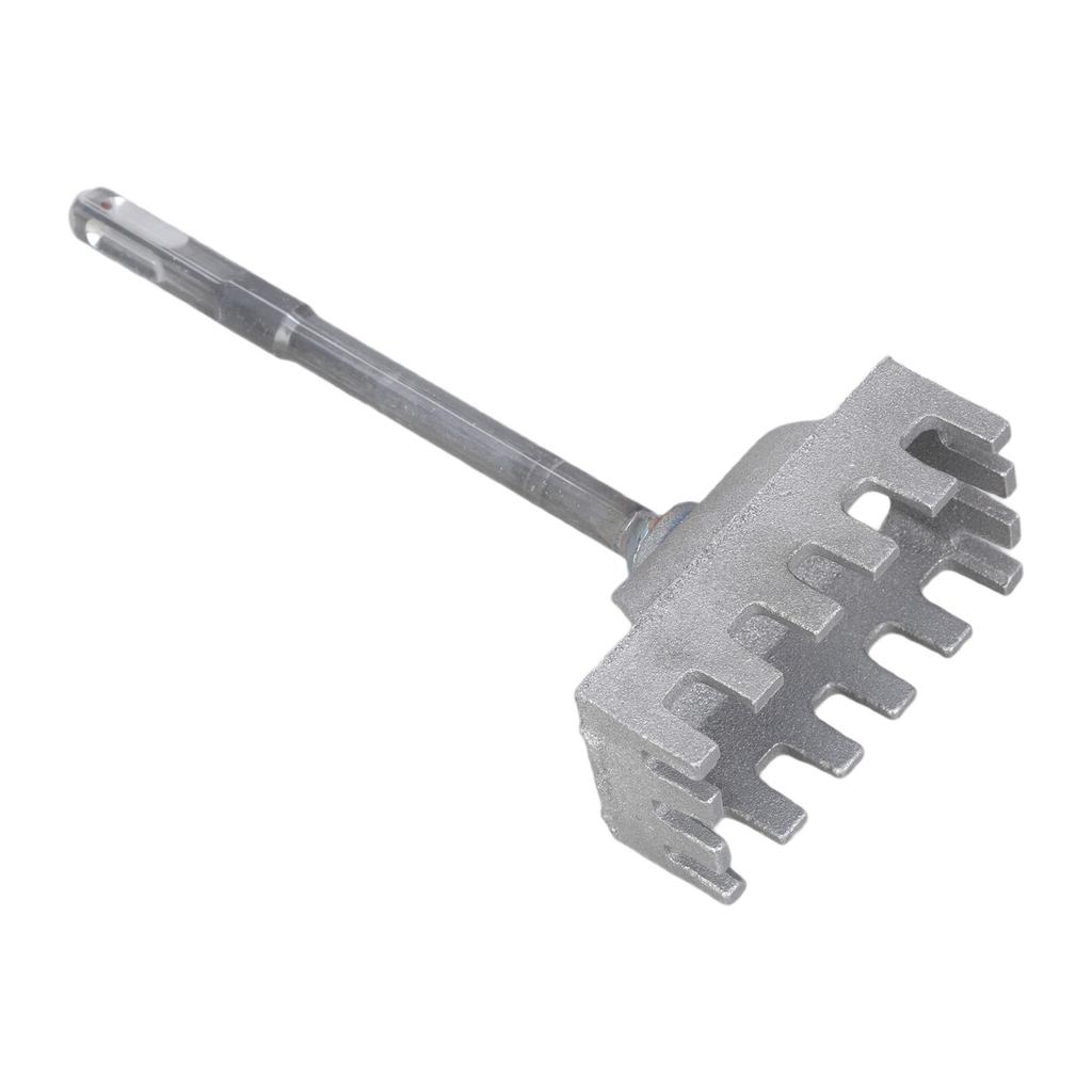 High Carbon Steel Square Shank Electric Hammer Groove Chisel Wall Chasing Tool for 86 Type Junction Box Installation
