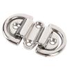 Boat D Type Connector 316 Stainless Steel Strong Load Bearing Multifunctional Boat Ring Connector Hook for Marine Yacht