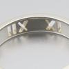 Used TIFFANY&Co. Ring Atlas EU#51 Silver925 2.1g Silver Open