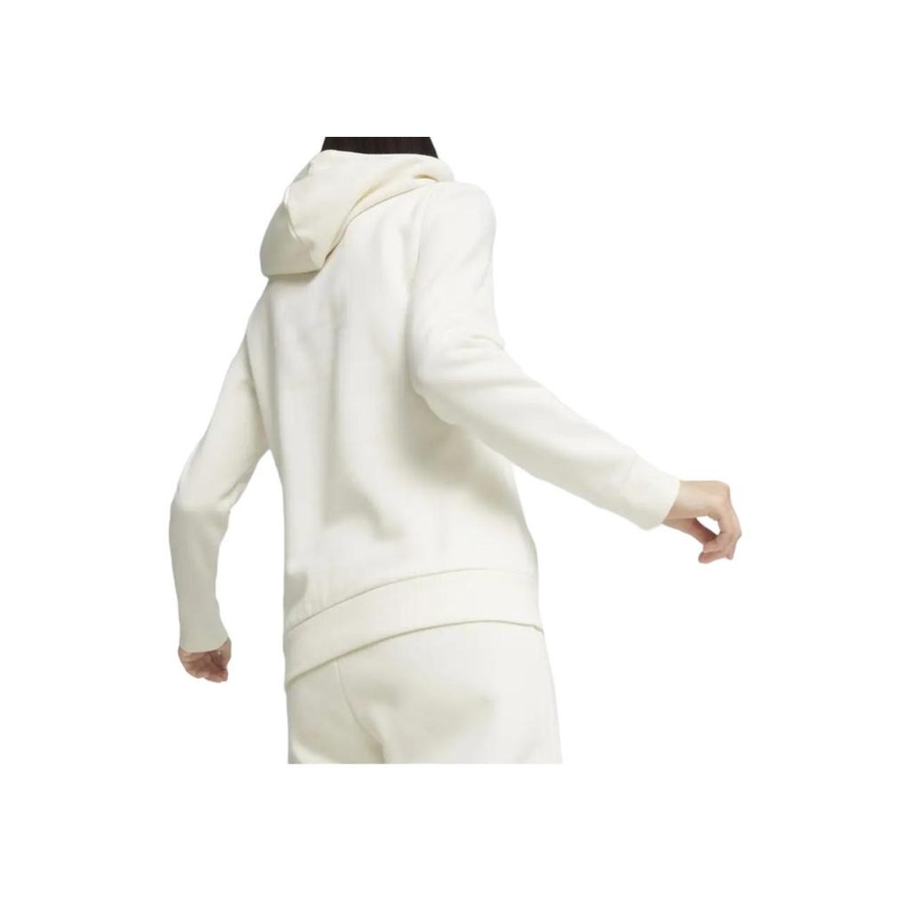 Puma Ess+ Embroidery Hoodie Women Hoodies White 670004-99