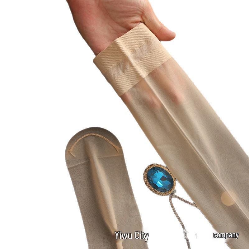 Women's Ultra-Thin Over-the-Knee Cut-to-Fit Thigh-High Stockings with Non-Slip Heel for Beautiful Legs