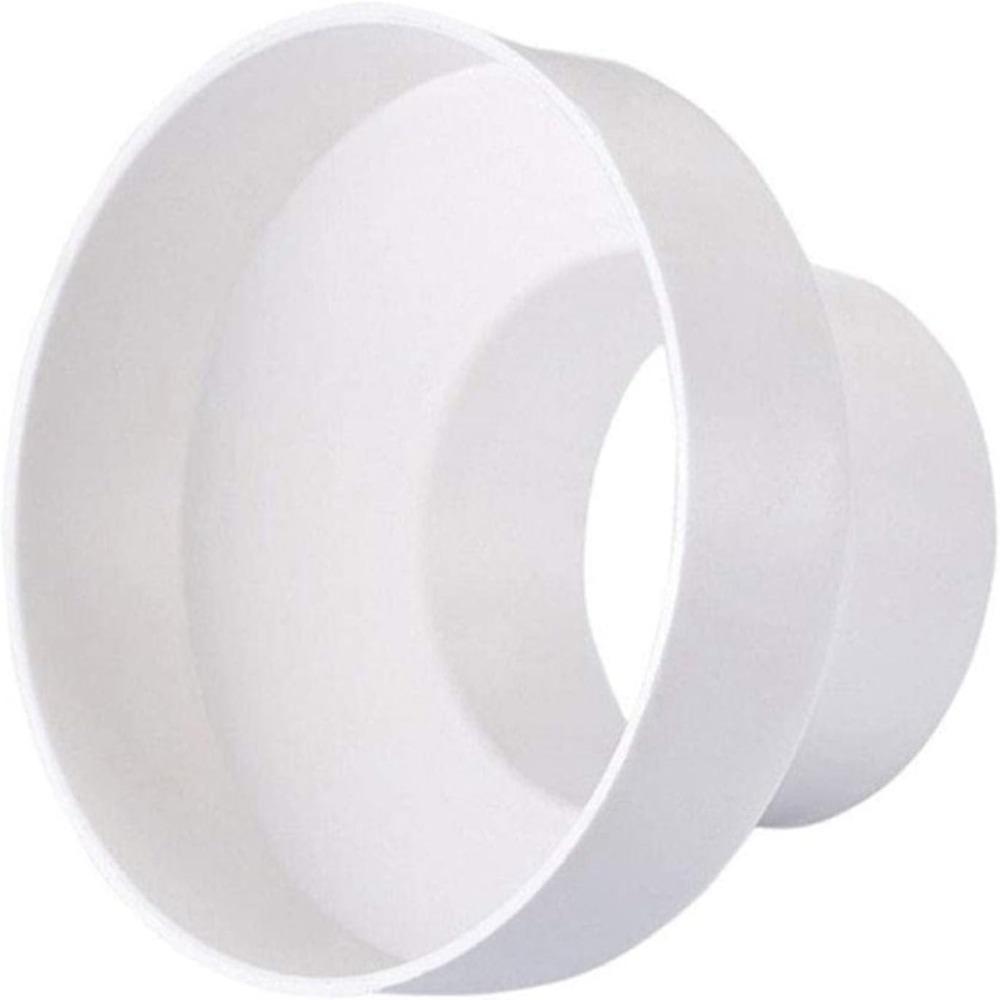 ABS Plastic Duct Reducer 8 to 6 Inch Ventilation Adapter Air Duct Adapter  Kitchen Exhaust