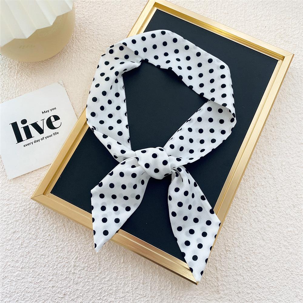 New Scarves Silk Scarves Women'S Spring And Autumn Season Long Decorative Professional Scarves Summer Thin Styles Paired With Shirts Stylish