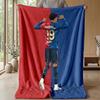 Inter Theme blanket Soft Flannel Blanket Plush Throw Blanket Cozy Sofa Bed Blanket for Home Decor