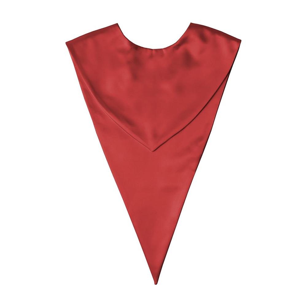 Plain Design V Stole V Shape Graduation Stole Fashion Choir Stole  Unisex