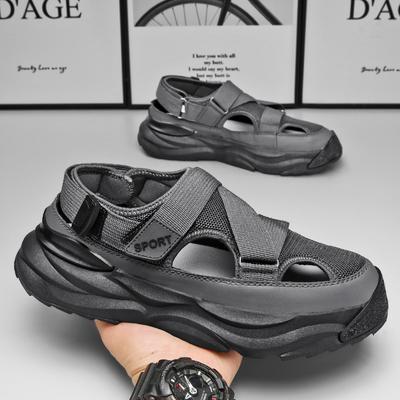 Men Sandals Summer Leisure Beach Holiday Sandals Men Shoes 2024 New Outdoor Sneakers Male Retro Comfortable Casual Sandals Men