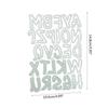 Letter Cutting Dies Alphabet Die Cuts Embossing Die Cuts Template for Kid Gift Card Making Scrapbooking DIY Album Crafts