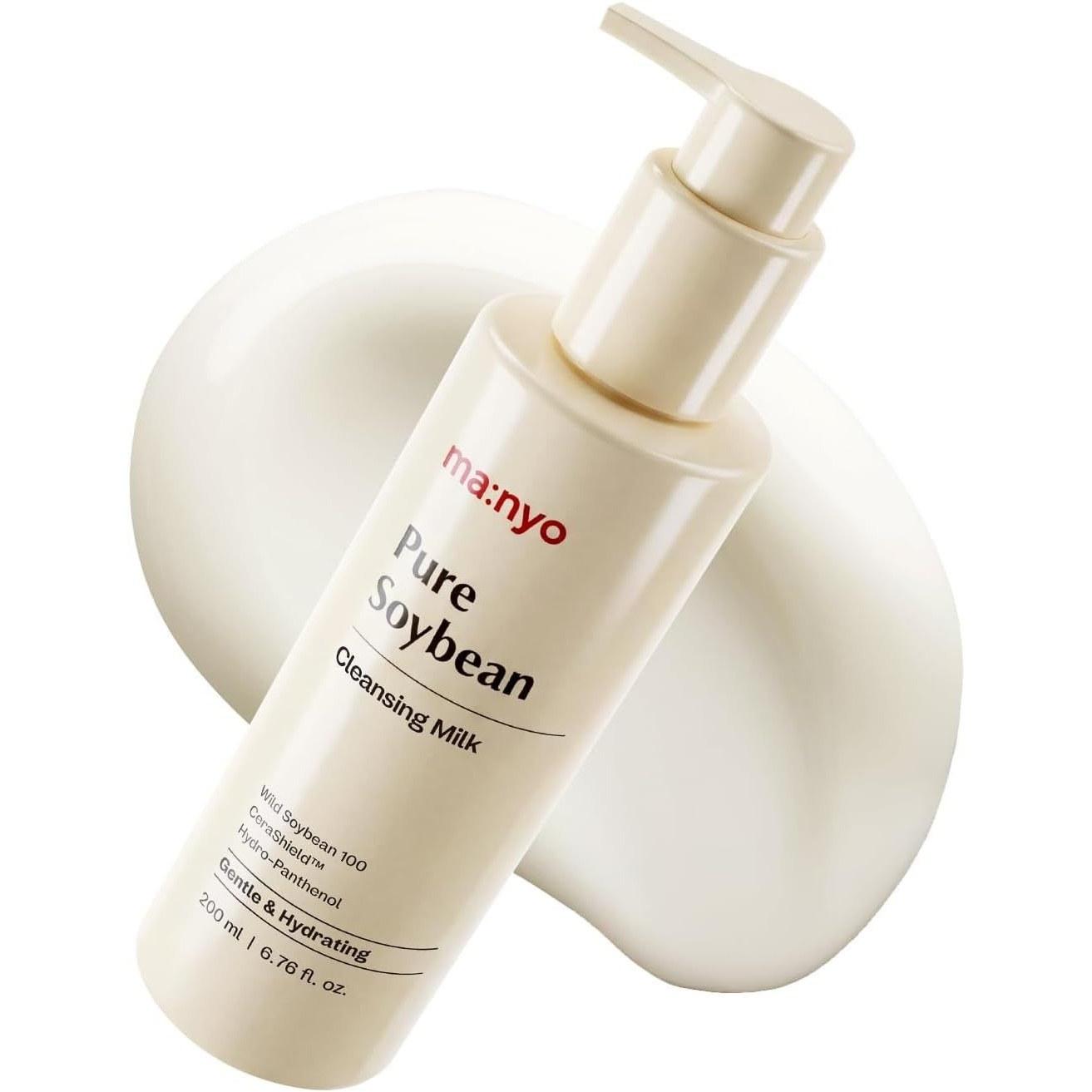 

MANYO Pure Soybean Cleansing Milk Sensitive Skin Low Irritation Makeup Remover 200ml