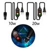 Aquarium Tank Heater Submersible Thermostat Heat Rod Heating Lamp Adjustable Temperature for Turtle Betta Pet Feeder